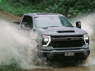 2024 Chevrolet Silverado 2500 HD water crossing