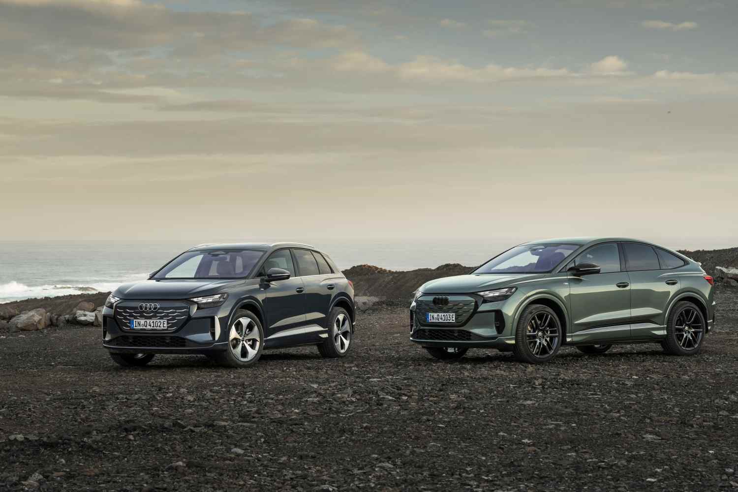 Audi Q4 e-tron models SUV and Sportback 1