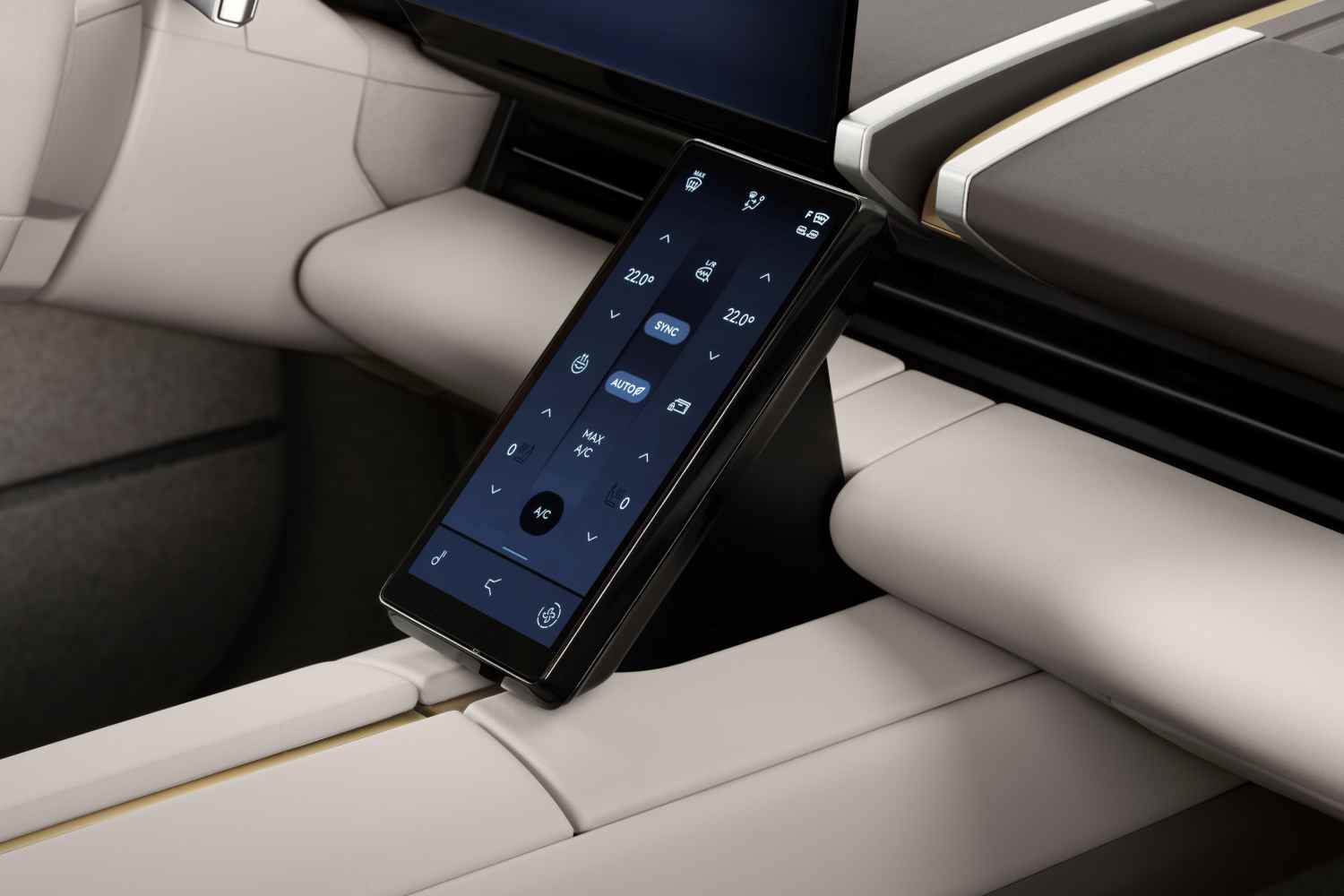 Jaguar Type 01 centre screen