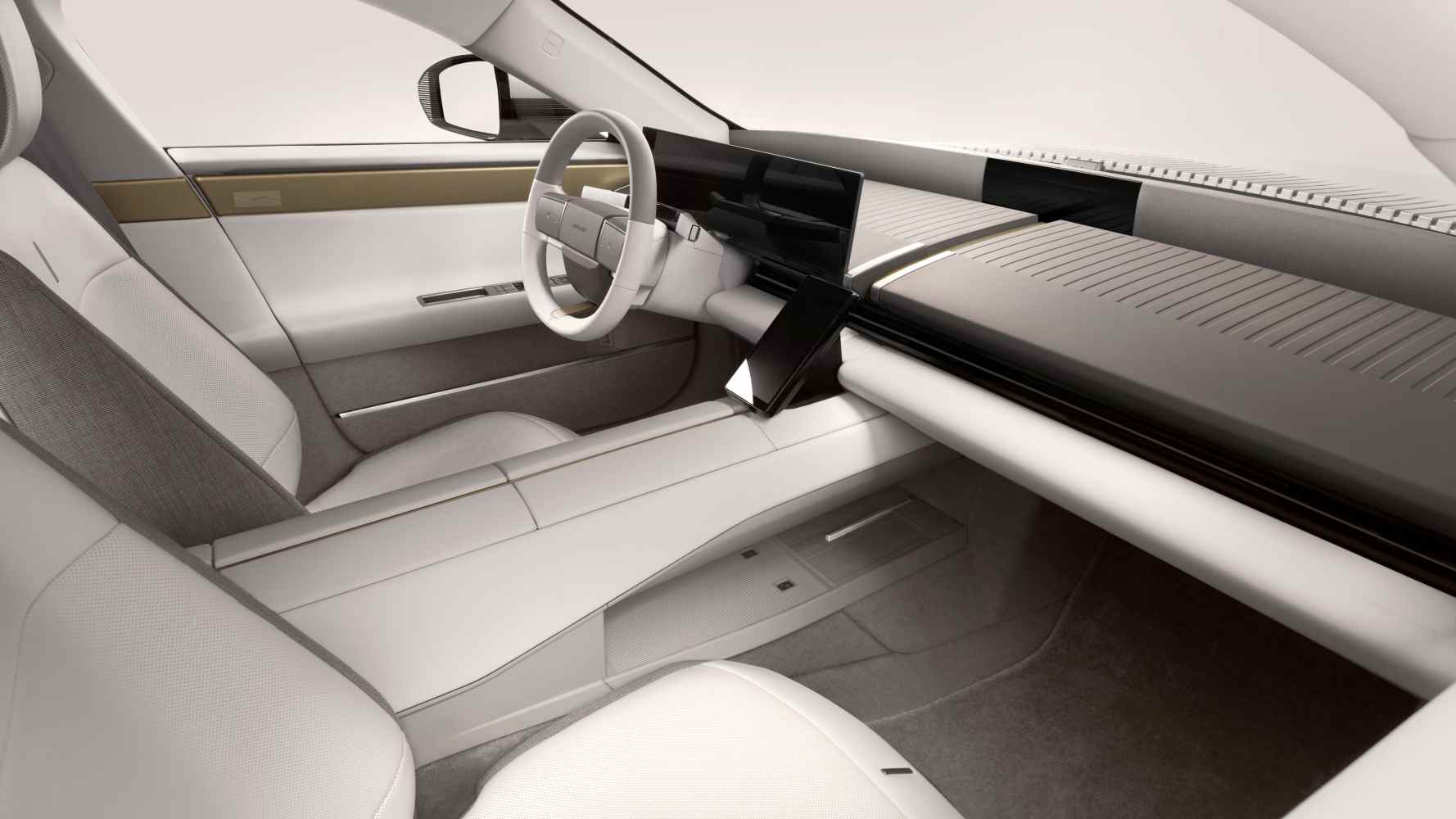 Jaguar Type 01 interior front dash 1